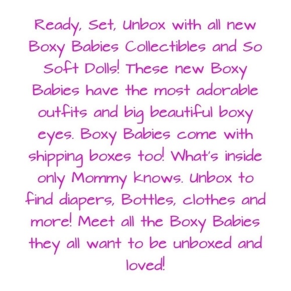 Boxy Girls My Boxy Babies Doll Eevie - Picture 3 of 3